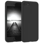 Silicone Case for Apple iPhone SE 2022 / 2020 / iPhone 8 / 7 Cover Black