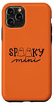 Coque pour iPhone 11 Pro Mini fantôme effrayant pour Halloween assorti maman et moi enfants