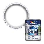 Dulux 5091115 Weathershield One Coat Exterior Gloss, Pure Brilliant White, 750 ml