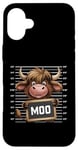 Coque pour iPhone 16 Plus Mug vache MOO Funny Animal Lovers