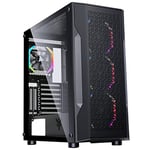 Itek Case Supreme TB Gaming Full Tower 4 x 12 cm ARGB Fan, 2 x USB3, Side Glass