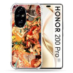 Cokitec Coque Renforcée pour Honor 200 Pro 5G Manga One Piece Nakama