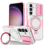 Samsung Galaxy S23 FE      Magsafe Sliding Cover Case    PinkWhite