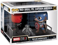 Figurine Pop - Marvel - Movie Moments Captain America Vs Red Skull - Funko Pop