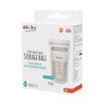 AKUKU Sachets stériles de conservation du lait maternel 150 ml, 30 pieces