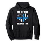 my heart sherif belongs to a police officer Pullover Hoodie