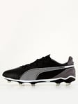 Puma Mens King Match Firm Ground Football Boots - Grey, Grey, Size 7.5, Men