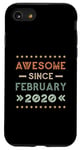 iPhone SE (2020) / 7 / 8 Awesome Since February 2020 Birthday Design Case