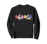 Disney Donald Duck & Daisy Duck Spring Easter Eggs and Bunny Sweatshirt