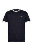 Ringer T-Shirt Black Lyle & Scott