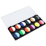 12pcs 10g Face Body Painting Kit 2 Brushes Cosplay Makeup Pigment For Christ GFL