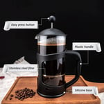 Cafetiere 2 Cups French Press, Small Coffee Press for Ground Coffee, Maximum for