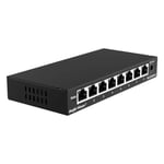 REYEE 8-Port Gigabit Smart Switch, 8 Gigabit RJ45 Ports, Desktop Steel Case Marque