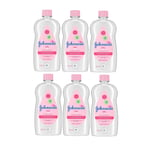 6 x JOHNSON'S Baby Oil 500ml