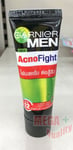 Garnier Men Acno Fight Scrub in Foam Anti Acne Dullness Face Wash 15 ML.