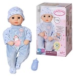 Baby Annabell Little Alexander 36cm Soft Bodied Doll With Bottle Pretend Feeding - Suitable Children Aged 1+ Years - Perfect Doll Toddlers - Includes Doll, Bottle And Outfit