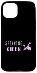 Coque pour iPhone 15 Plus Spinning Queen Vélo de cyclisme d'intérieur