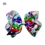 Unicorn Butterfly Hairpin Baby Hair Barrette Big Bowknot 05