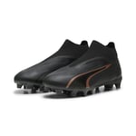 Puma Men Ultra Match+ Ll Fg/Ag Soccer Shoes, Puma Black-Copper Rose, 43 EU