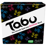 Hasbro Classic taboo game, party game, word game for adults and teenagers, guessing game for 4 and more players, from 13 years