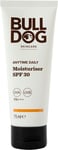 Mens Daily Moisturizer SPF 30 Hydrating Face Cream, Bulldog Skincare 75ml