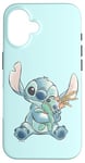 iPhone 16 Disney Lilo & Stitch Ohana Means Family Cute Hug Sketch V2 Case