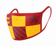 Pyramid Harry Potter - Wizarding World (Gryffindor) Mask - 2Pack Face Covers (GP85567)