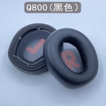 Earpads Coussinets de Rechange Coussinets d'oreille Oreillette de Remplacement Coussins en Mousse pour Casque JBL QUANTUM100 Q200 Q300 Q400 Q6 Q800 cuir noir, cache-oreilles d'origine Q800