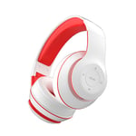 Pliable Jeu Écouteurs Sans Fil Casque Pour Téléphone Pc Gaming Enfants Cadeau Dr-52 Nouveau Hifi Stéréo Casques Sur-tete-blanc