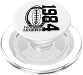 41 ANS FOOTBALL LEGEND 1984 41 ANS ANNIVERSAIRE PopSockets PopGrip pour MagSafe