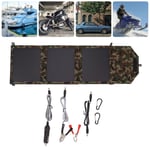 Foldable Solar Panel Dual USB Lightweight 30W Portable Solar Phone Charger Panel