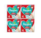 Pampers Baby Dry Pants Size 4 (23 Pack Size) x 4