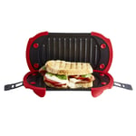 Lekue Standard Microwave Grill for Toasted Sandwiches and More