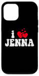 Coque pour iPhone 15 Pro J'aime Jenna Funny Valentines Day Heart Love Women Jenna