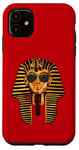 Coque pour iPhone 11 King Pharaoh Tutankhamun Sunglasses King Tut Sunglasses