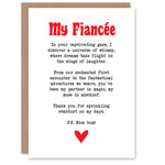 Greeting Card Love Poem Whimsy Magic Fiancée Romantic Poetry Valentine's Day