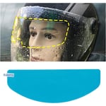 Ahlsen - Film Anti-Buée Pour Casque Moto, Protection Universelle De La Visière Anti Buée, Film De Protection Universel Transparent Autocollant