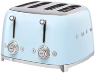 Smeg brødrister i 50er-stil TSF03PBEU (pastelblå)