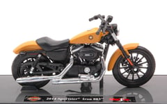 Harley Davidson Sportster Iron 883 2014 Beige 1:18 Model 19137 Maisto