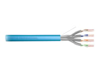 Digitus Professional - Installation Cable - 100 M - 7.2 Mm - U/Ftp - Simpleks - Cat 6A - Ieee 802.5/Ieee 802.3 - Solid, Halogenfri - Lys Blå, Ral 5012