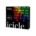 Guirlande suspendue connectéee IP44 5m 190 leds rgb Twinkly iclicle Twinkly