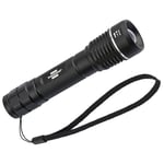 Brennenstuhl LuxPremium Flashlight TL 601 AF/LED Torch USB Rechargeable (Extra Bright CREE-LED, dust- and Waterproof IP67, 600lm, max. 26h Light Duration, incl. USB C Charging Cable)