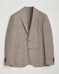 L.B.M. 1911 Jack Regular Prince of Wales Blazer Olive