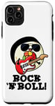 Coque pour iPhone 11 Pro Max Jeu de mots à sushi Rock and Roll Funny