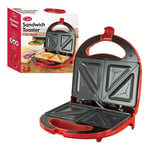 Sandwich Maker Toaster Toastie Maker Panini Press Health Grill Griddle RED NEW