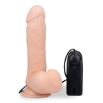 Gode godemichet ventouse vibrant 18,0cm gode vaginal ou anal homme ou femme