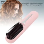 Hair Straightener Brush Hair Straightening Comb Negative Ions Cordless For