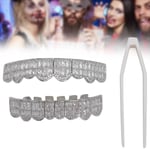 Teeth Set Hip Hop Teeth Grills Iced Out Teeth Decoration For Men Women SG5