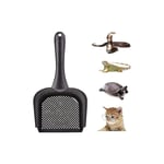 LaBlanc - 1 Pelle à litière pour Chat, Pelle pour Chat, Pelle pour Reptile, Sable, Petite Tamis pour Terrarium, Nettoyage de litière