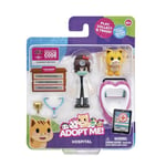 Adopt Me! Pack Dr Heart et Son ami Le Chat Roux, Vague 1 - Meilleur Jeu en Ligne - Jouets pour Enfants Amusants à Collectionner mettant en Vedette tes Animaux préférés, 6 Ans et Plus